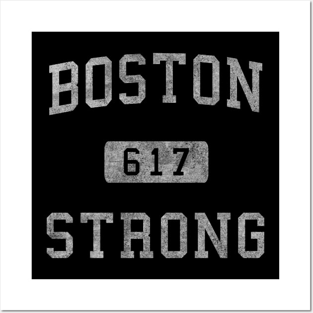 Boston Strong  Vintage Wall Art by Flippin' Sweet Gear